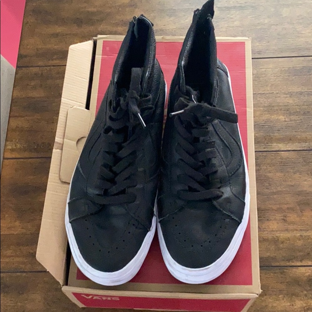 Leather Vans